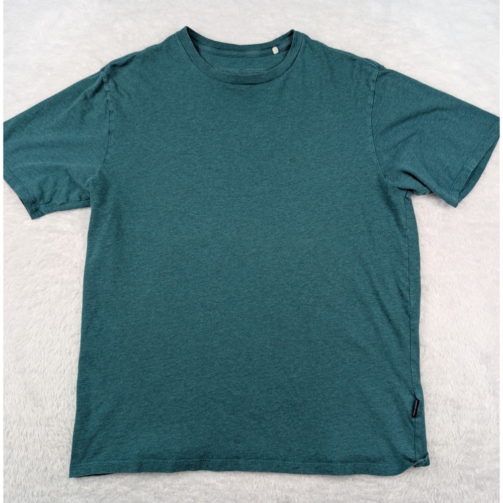 Patagonia T-Shirt Shirt Men's M Organic Cotton Green Short Sleeve Outdoor Gorp